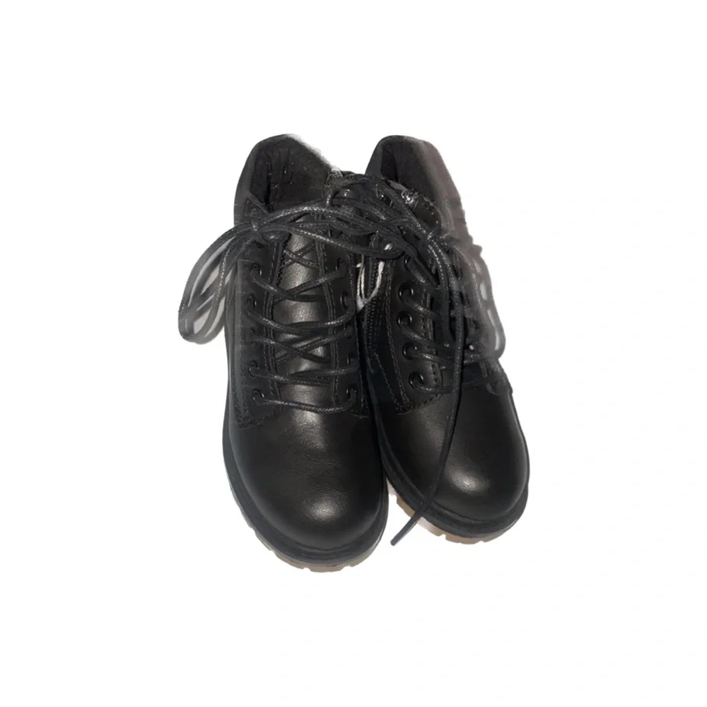 New with tags Rylee + Cru Boys black work boots